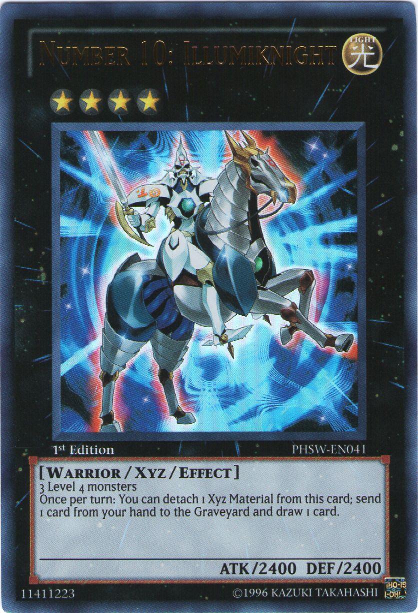 Number 10: Illumiknight [PHSW-EN041] Ultra Rare - Josh's Cards
