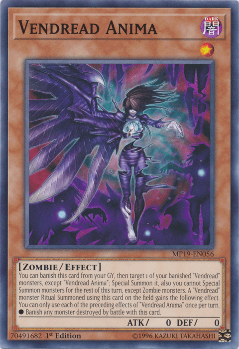 Vendread Anima [MP19-EN056] Common - Josh's Cards