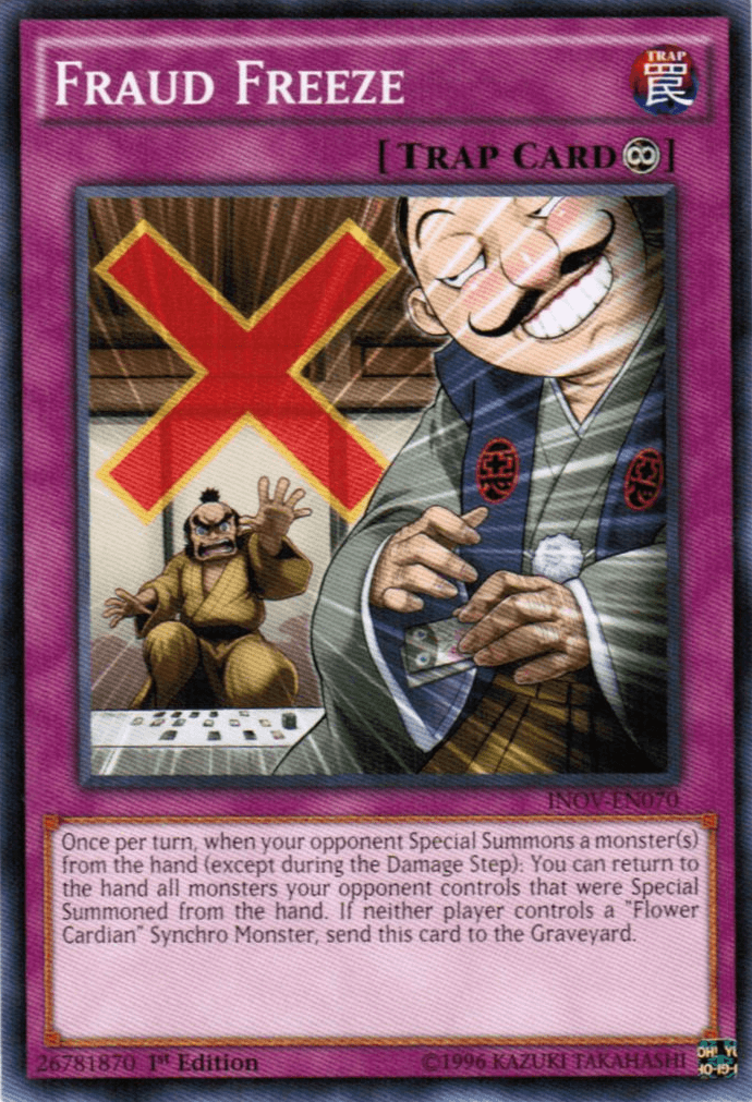 Fraud Freeze [INOV-EN070] Common - Josh's Cards