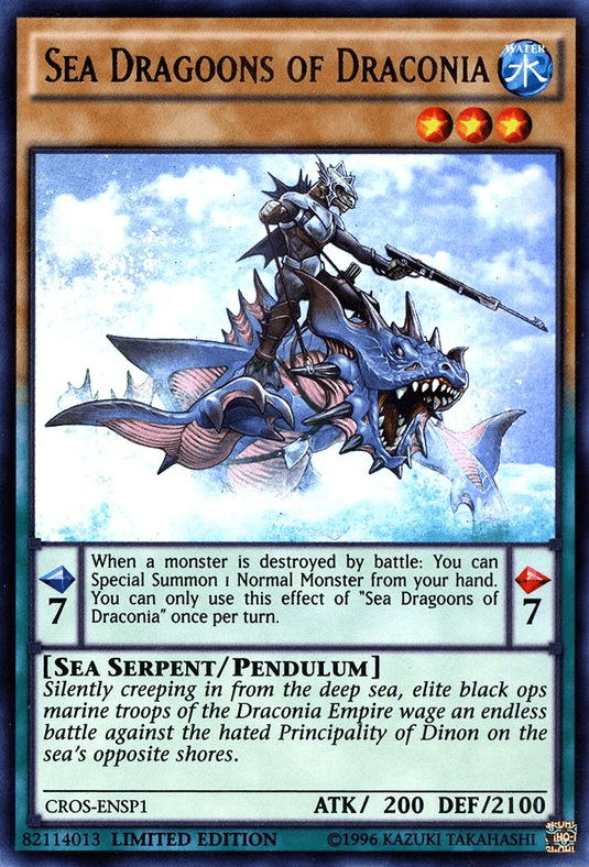 Sea Dragoons of Draconia (CROS-ENSP1) [CROS-ENSP1] Ultra Rare - Josh's Cards