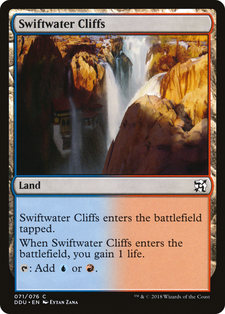Swiftwater Cliffs (DDU-071) - Duel Decks: Elves vs. Inventors