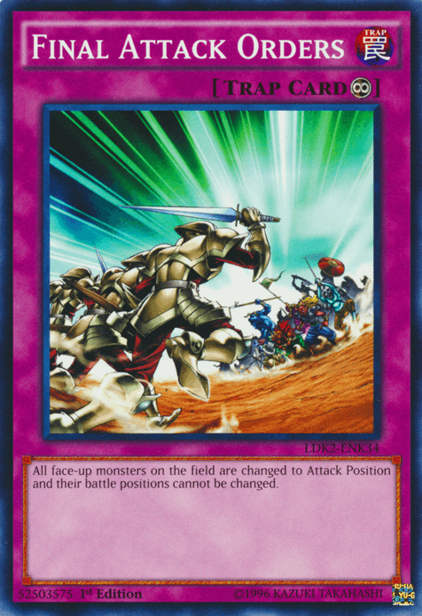 Final Attack Orders [LDK2-ENK34] Common - Josh's Cards