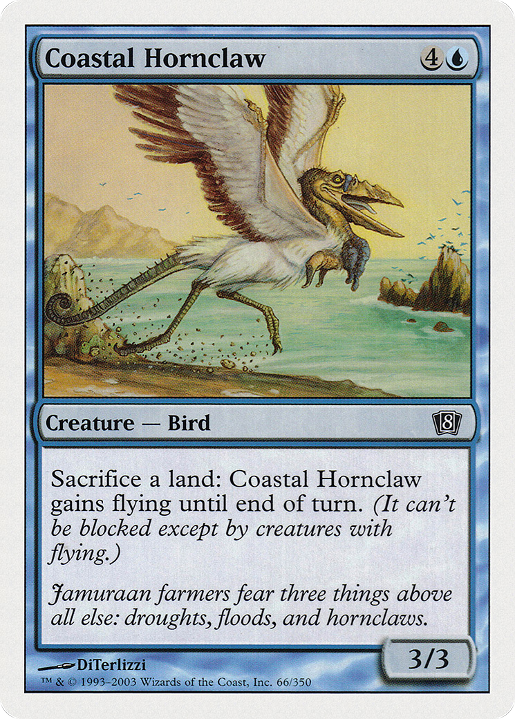 Coastal Hornclaw [Eighth Edition] Foil
