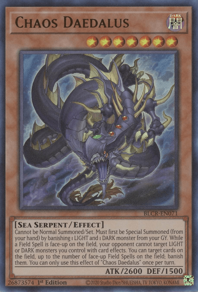 Chaos Daedalus [BLCR-EN071] Ultra Rare - Josh's Cards