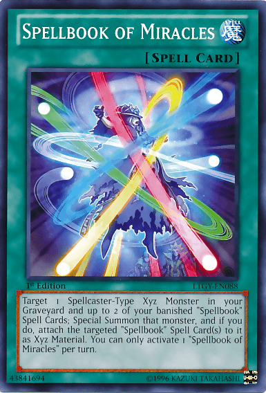 Spellbook of Miracles [LTGY-EN088] Common - Josh's Cards