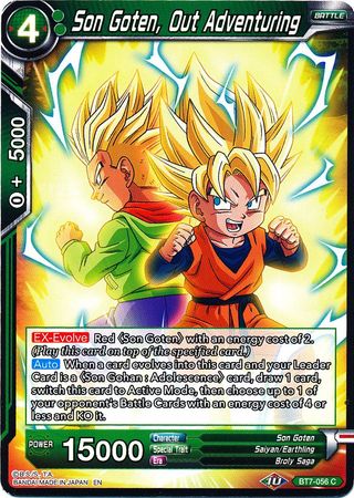 Son Goten, Out Adventuring (BT7-056) [Assault of the Saiyans] Parallel Foil