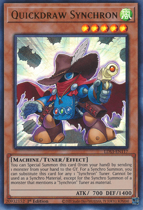 Quickdraw Synchron [LDS3-EN117] Ultra Rare - Josh's Cards
