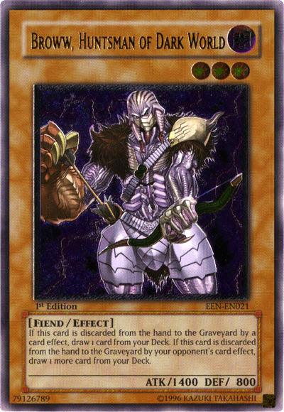 Broww, Huntsman of Dark World [EEN-EN021] Ultimate Rare - Josh's Cards