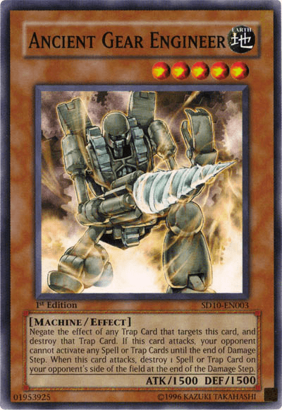 Ancient Gear Engineer [SD10-EN003] Common - Josh's Cards