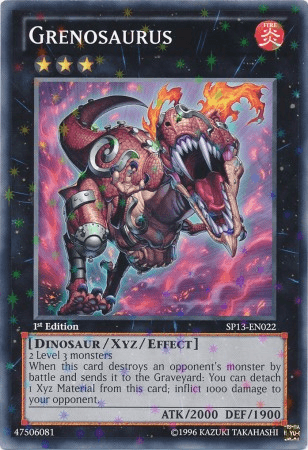 Grenosaurus [SP13-EN022] Starfoil Rare - Josh's Cards