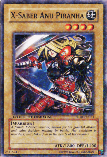 X-Saber Anu Piranha [DT01-EN073] Common - Josh's Cards