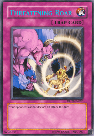 Threatening Roar (Blue) [DL09-EN020] Rare - Josh's Cards