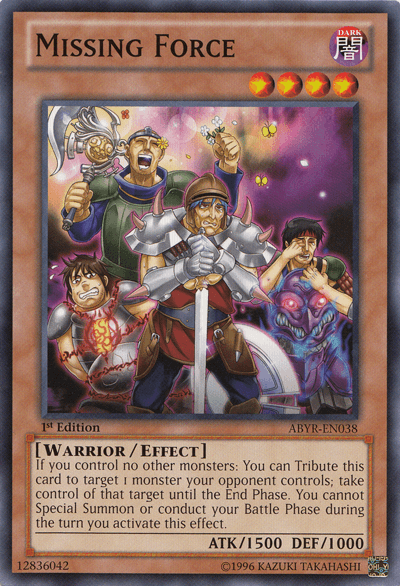 Missing Force [ABYR-EN038] Common - Josh's Cards