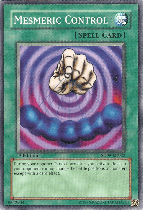 Mesmeric Control [SD09-EN022] Common - Josh's Cards