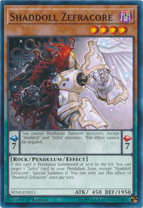 Shaddoll Zefracore [SDSH-EN011] Common - Josh's Cards