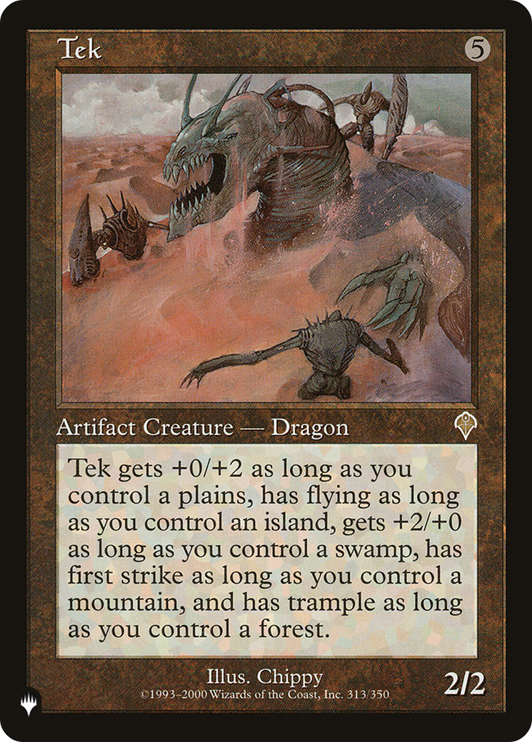 Tek (LIST-INV-313) - The List