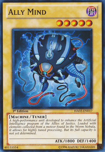 Ally Mind [HA02-EN017] Super Rare - Josh's Cards