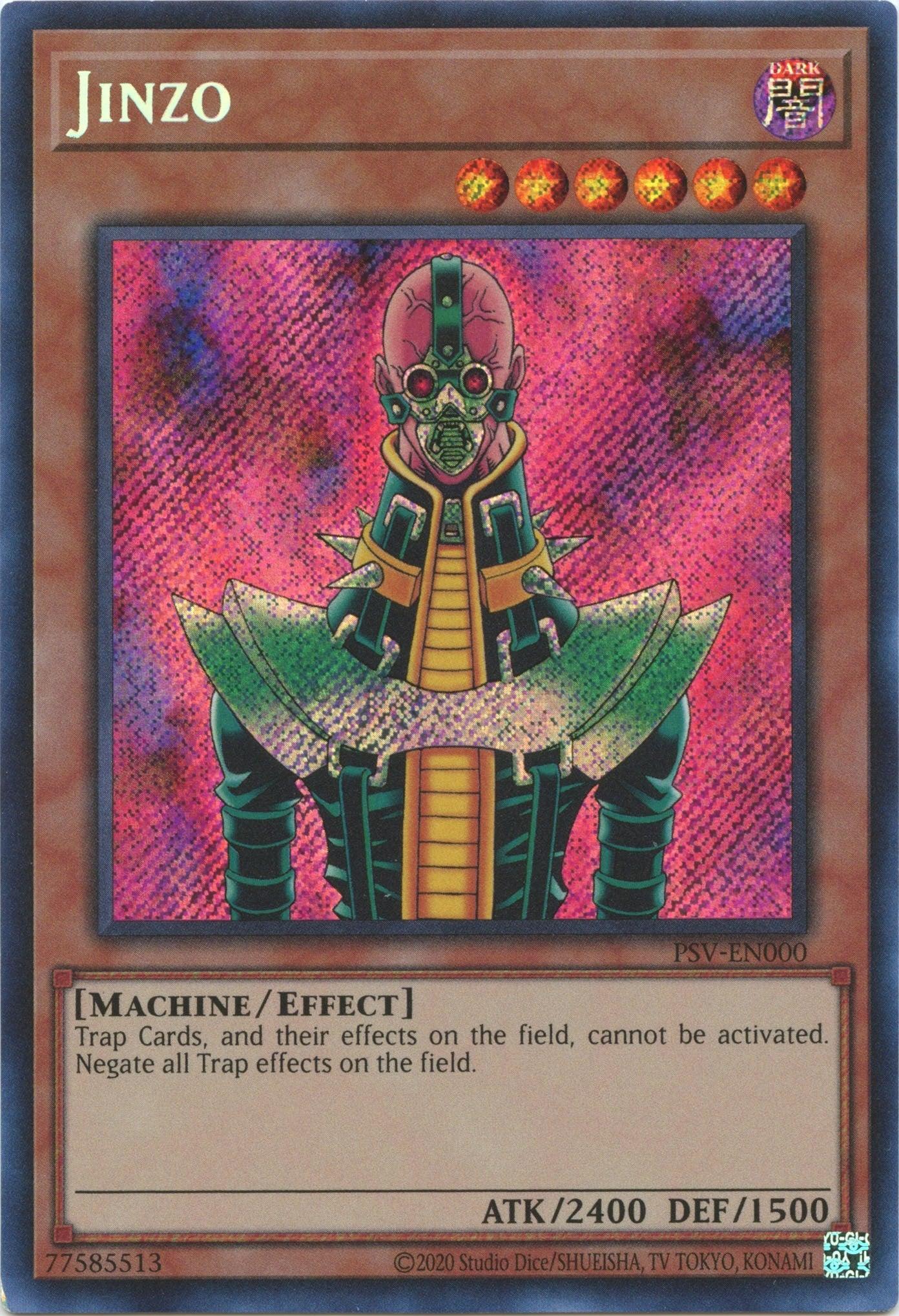Jinzo (25th Anniversary) [PSV-EN000] Secret Rare - Josh's Cards