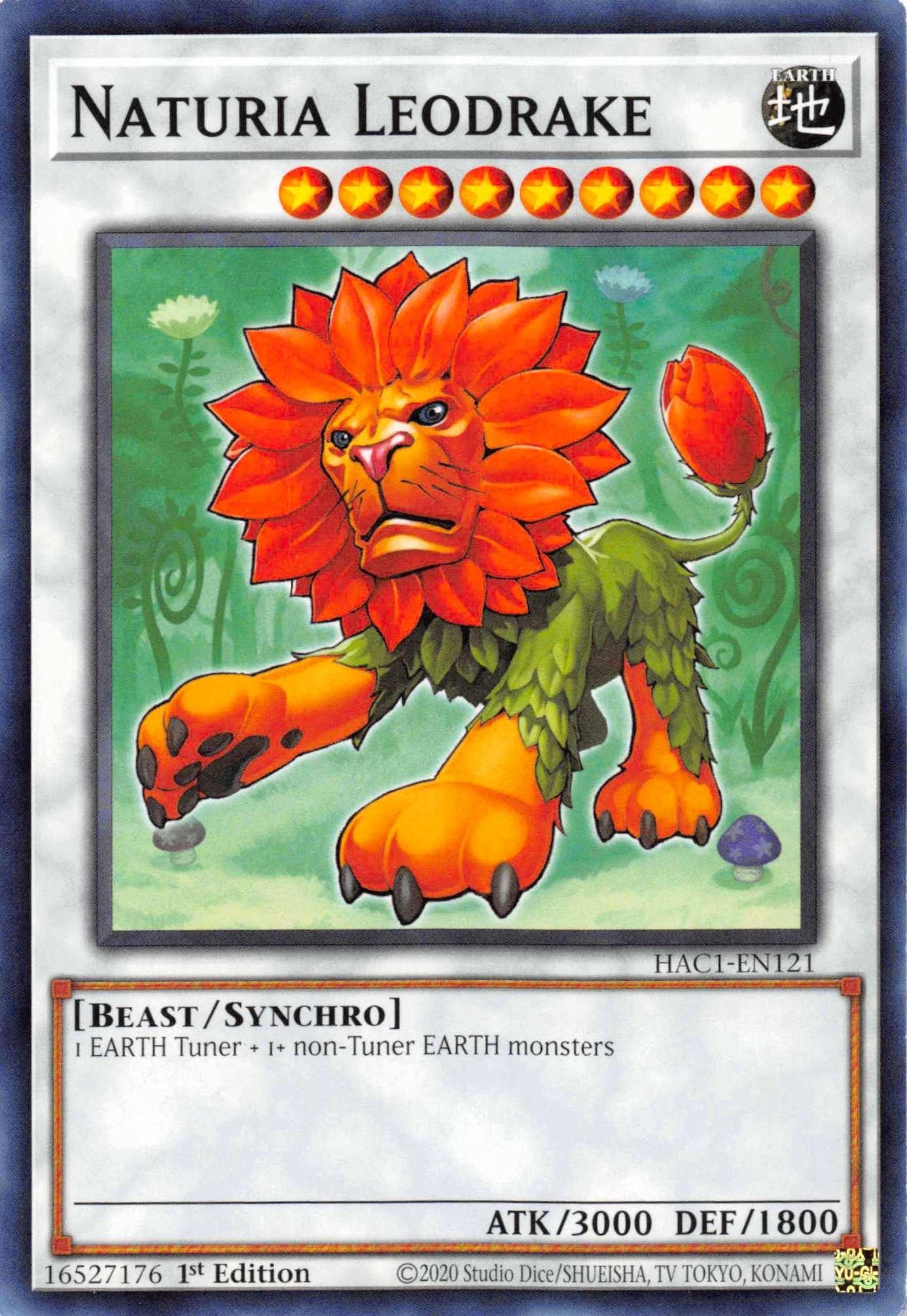 Naturia Leodrake [HAC1-EN121] Common - Josh's Cards