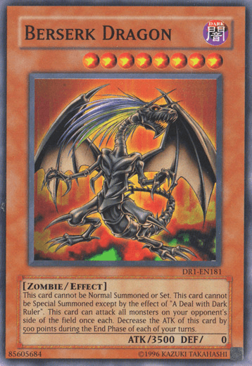 Berserk Dragon [DR1-EN181] Super Rare - Josh's Cards