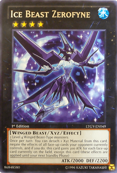 Ice Beast Zerofyne [LTGY-EN049] Rare - Josh's Cards