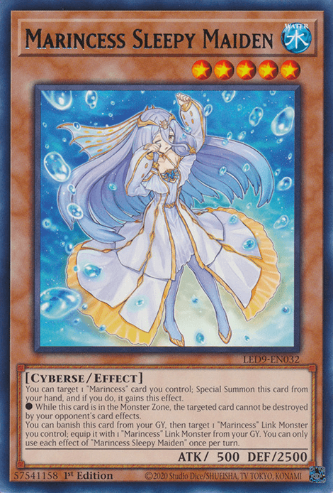 Marincess Sleepy Maiden [LED9-EN032] Rare - Josh's Cards