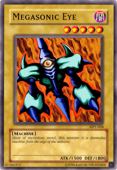 Megasonic Eye [MP1-008] Common - Josh's Cards
