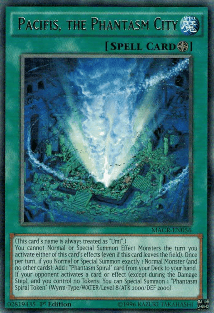 Pacifis, the Phantasm City [MACR-EN056] Rare - Josh's Cards