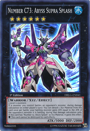 Number C73: Abyss Supra Splash [DRLG-EN041] Super Rare - Josh's Cards