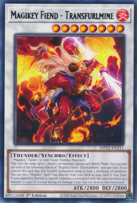 Magikey Fiend - Transfurlmine [MP22-EN211] Rare - Josh's Cards