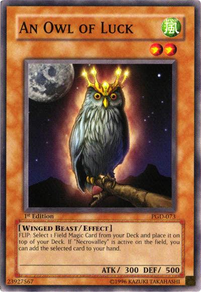 An Owl of Luck [PGD-073] Common - Josh's Cards