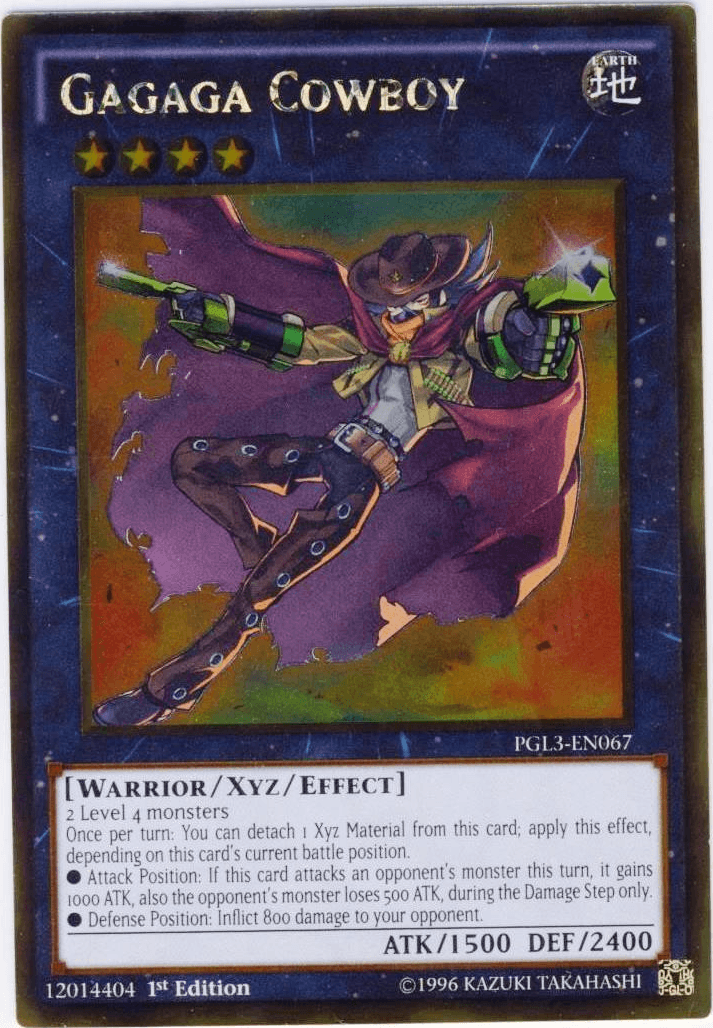 Gagaga Cowboy [PGL3-EN067] Gold Rare - Josh's Cards