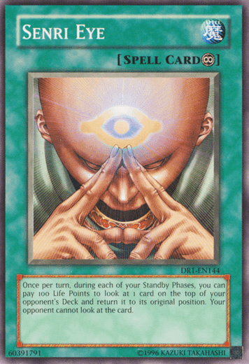 Senri Eye [DR1-EN144] Common - Josh's Cards