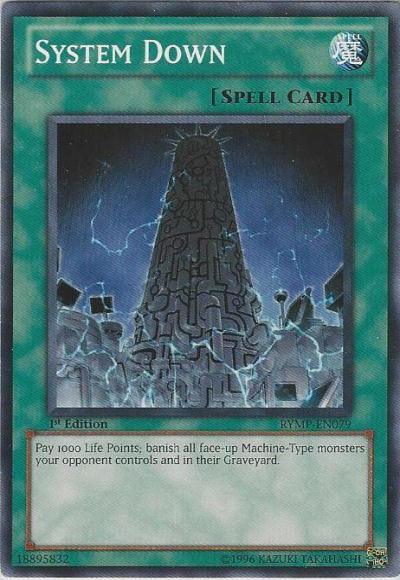 System Down [RYMP-EN079] Common - Josh's Cards