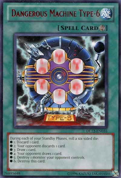Dangerous Machine Type-6 (Red) [DL12-EN016] Rare - Josh's Cards