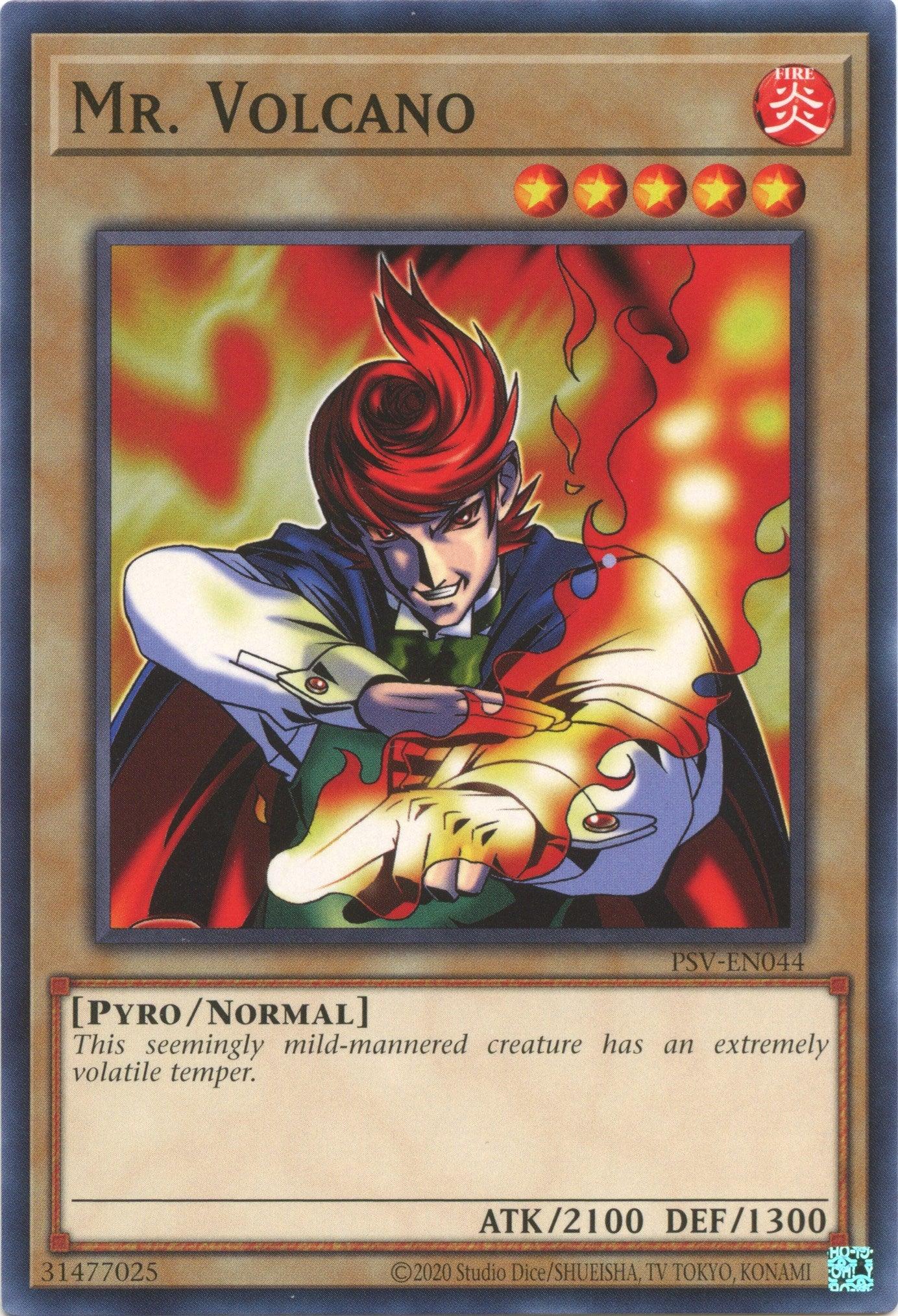 Mr. Volcano (25th Anniversary) [PSV-EN044] Common - Josh's Cards