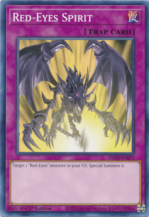 Red-Eyes Spirit [DLCS-EN071] Common - Josh's Cards
