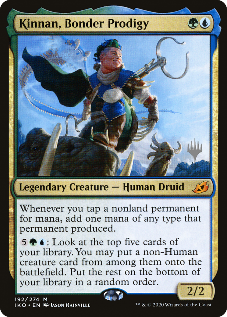 Kinnan, Bonder Prodigy (PPIKO-192P) - Ikoria: Lair of Behemoths Promos