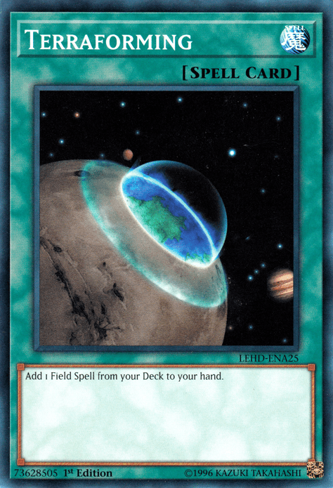 Terraforming [LEHD-ENA25] Common - Josh's Cards