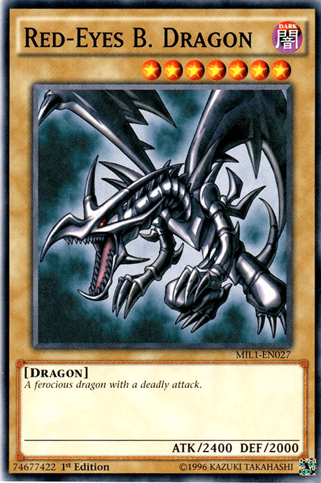 Red-Eyes B. Dragon [MIL1-EN027] Common - Josh's Cards