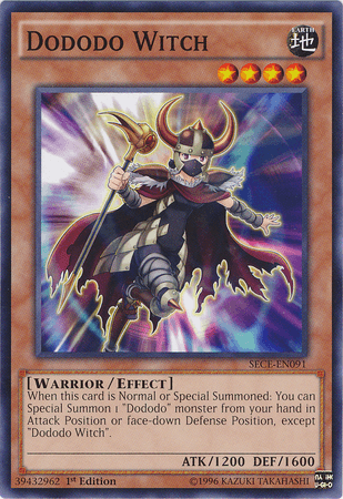 Dododo Witch [SECE-EN091] Common - Josh's Cards