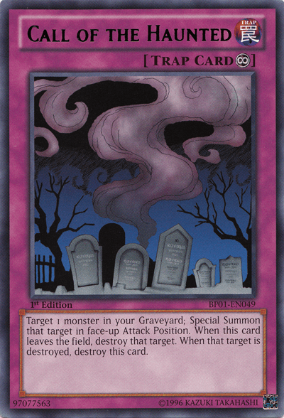 Call of the Haunted [BP01-EN049] Rare - Josh's Cards