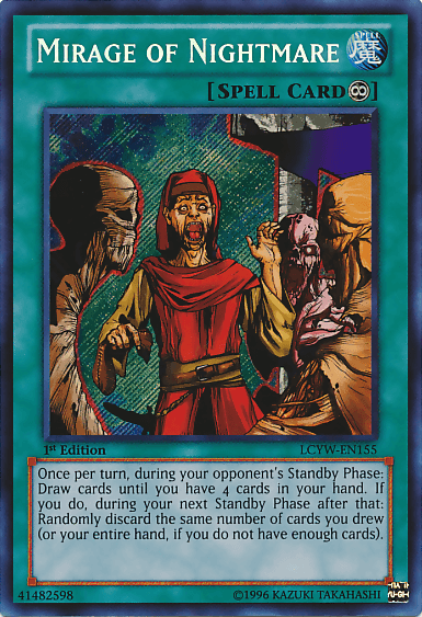 Mirage of Nightmare [LCYW-EN155] Secret Rare - Josh's Cards