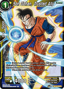 Son Gohan, Trusted Ally (Rare) (BT13-098) [Supreme Rivalry] Parallel Foil