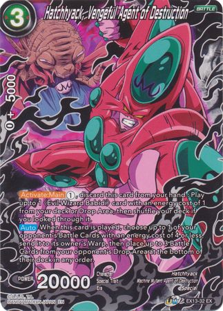 Hatchhyack, Vengeful Agent of Destruction (EX13-32) [Special Anniversary Set 2020] Parallel Foil