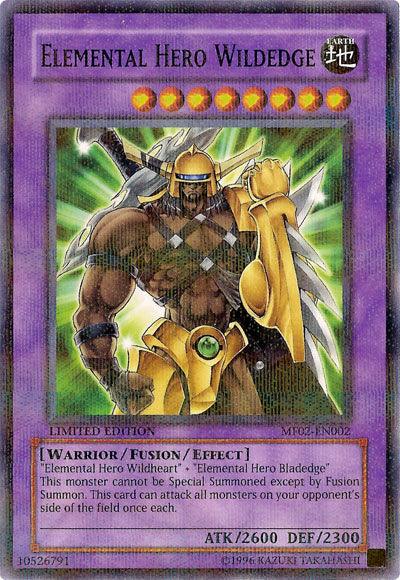 Elemental Hero Wildedge [MF02-EN002] Rare - Josh's Cards