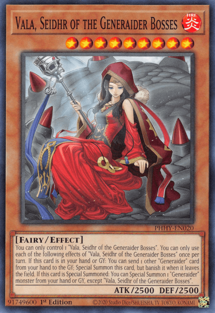 Vala, Seidhr of the Generaider Bosses [PHHY-EN020] Common - Josh's Cards