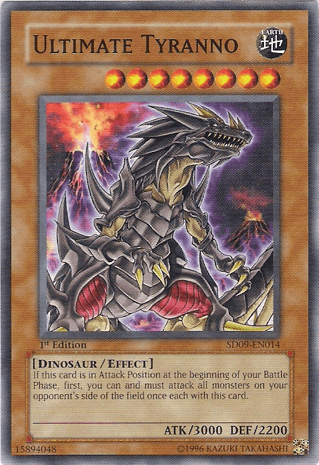 Ultimate Tyranno [SD09-EN014] Common - Josh's Cards