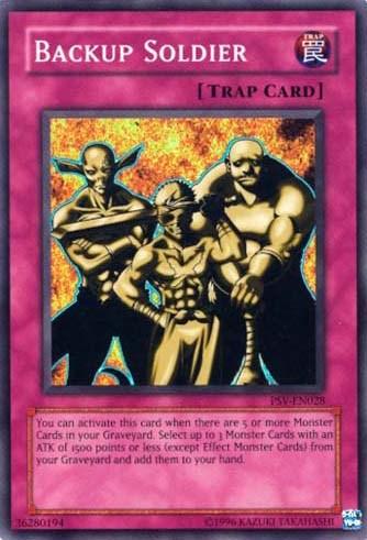 Backup Soldier [PSV-EN028] Super Rare - Josh's Cards