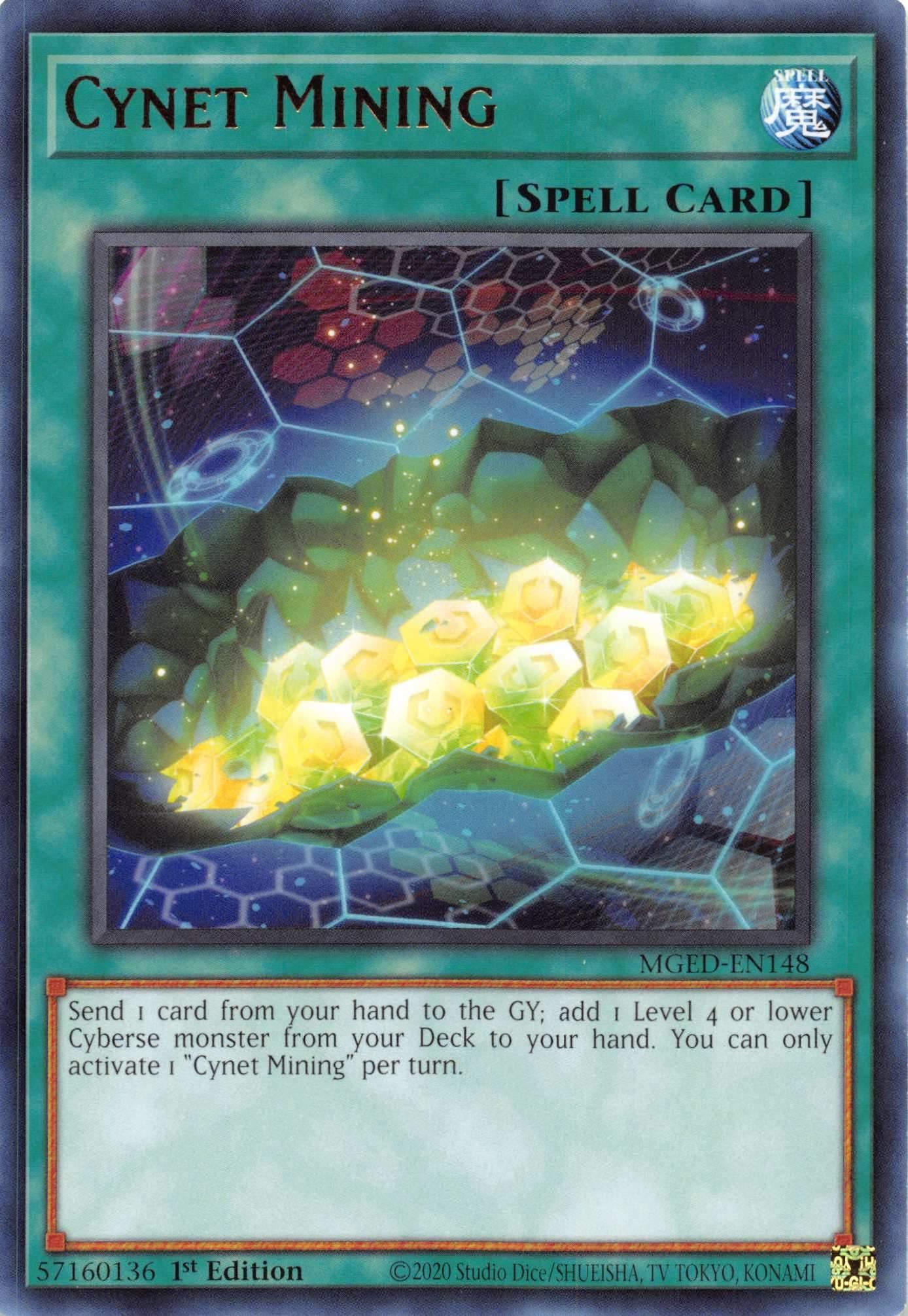 Cynet Mining [MGED-EN148] Rare - Josh's Cards